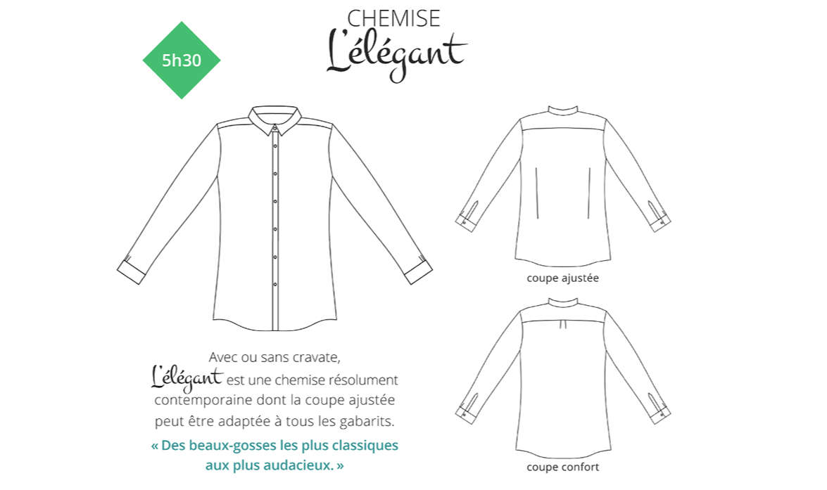 Chemise l’Elégant - Les BG