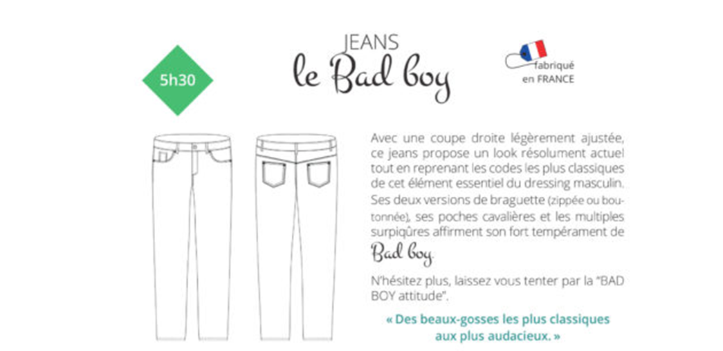 Jeans Le bad boy - Les BG